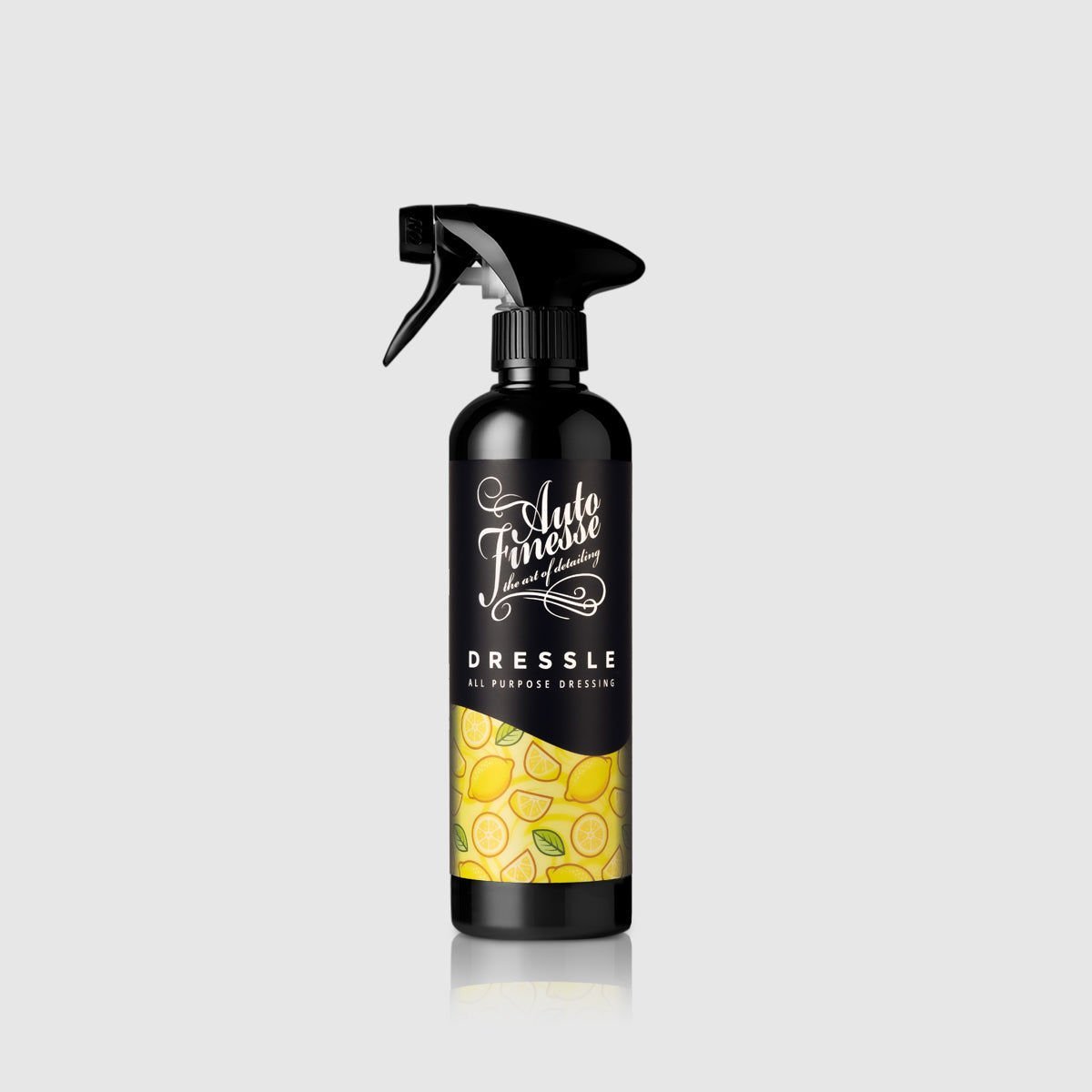Auto Finesse Genel Plastik Parlatıcı ve Besleyici - Dressle Lemon - 500ml