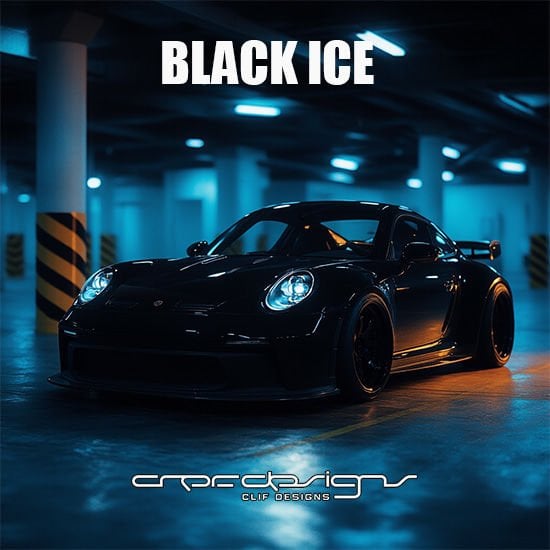Clif Designs Black Ice Siyah PPF Araç Koruma Filmi