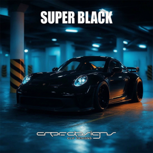 Clif Designs Super Black Siyah PPF Araç Koruma Filmi