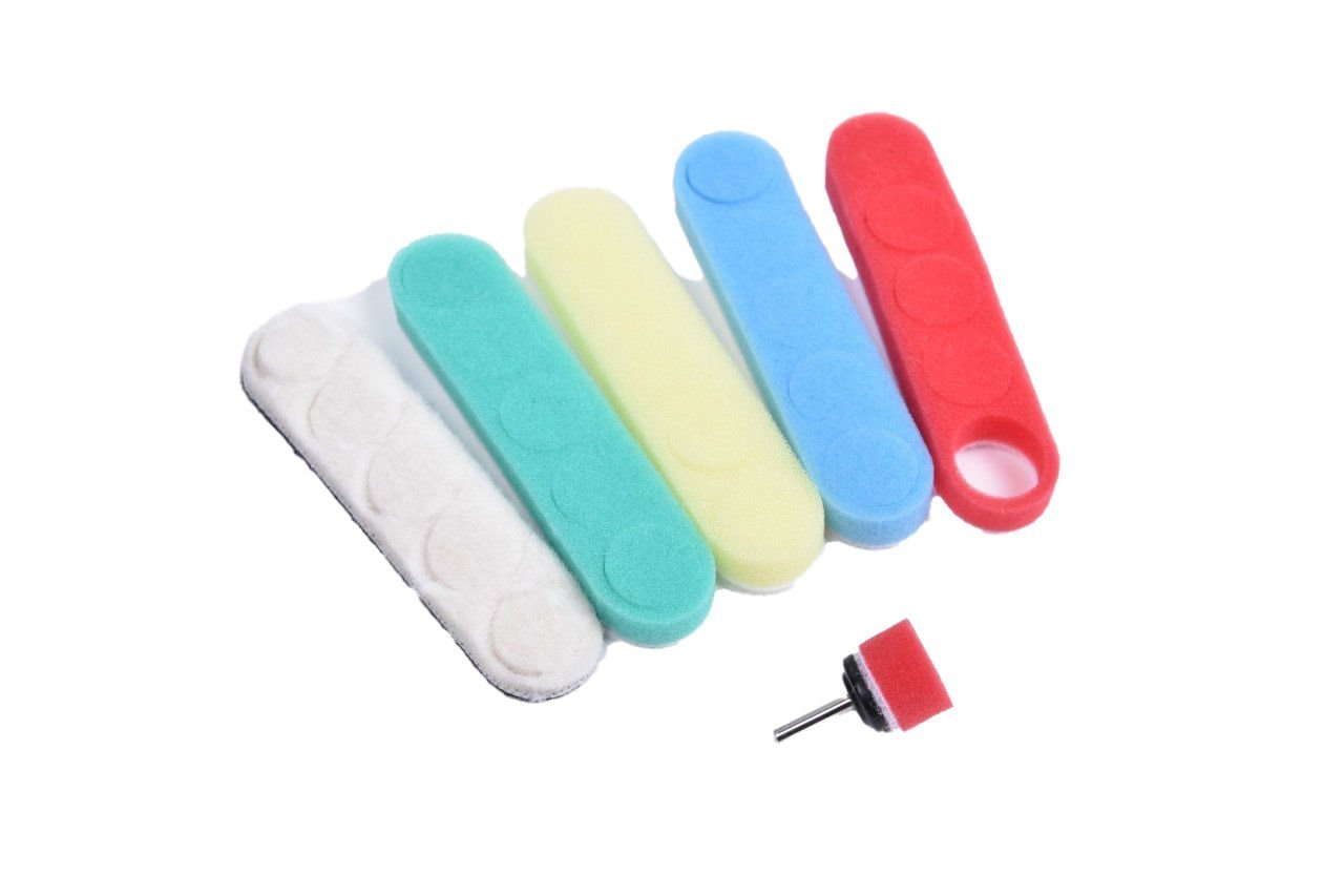 Shine Mate Mini Polisher Kit Süngerleri 27mm