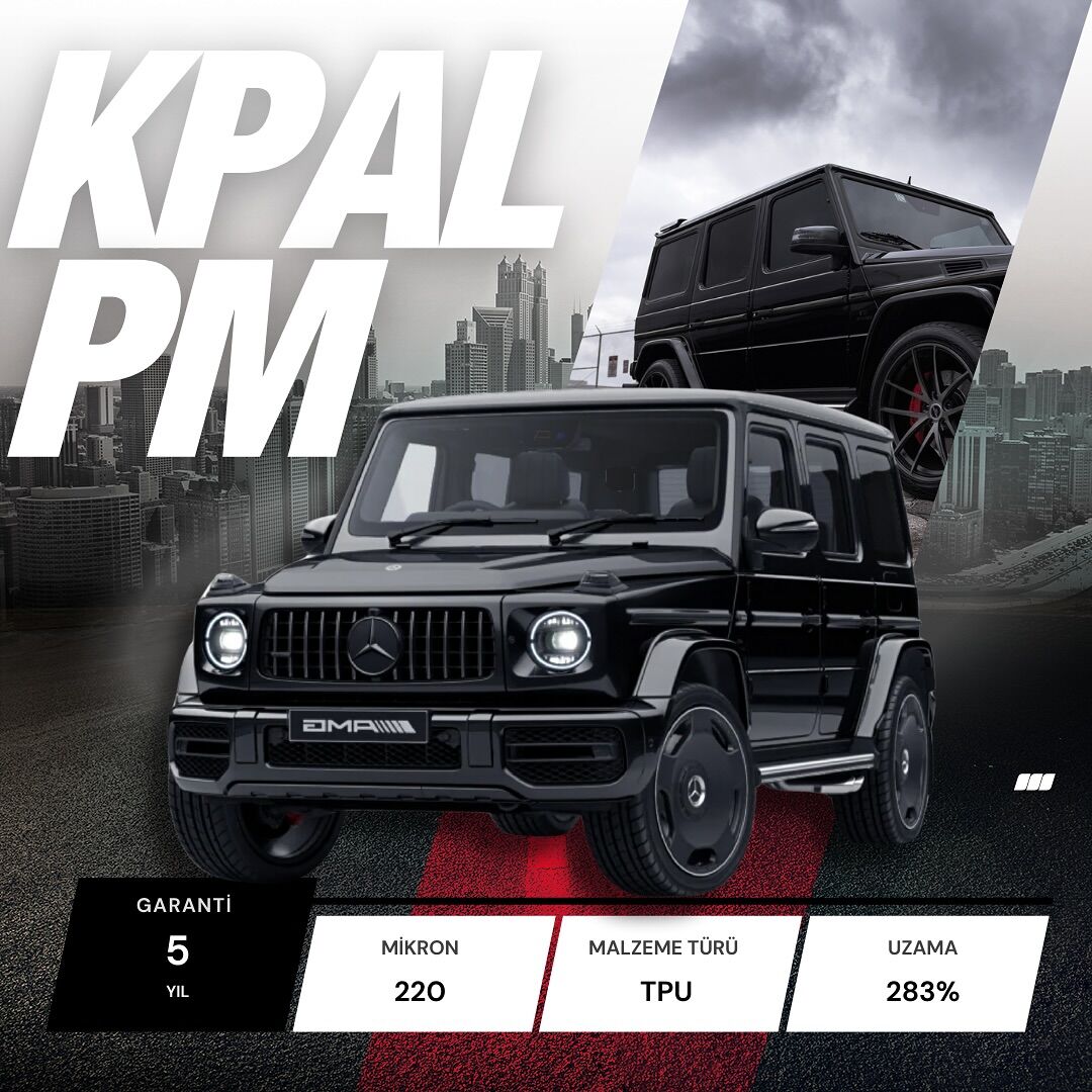 KPAL PM TPU PPF 220 MİKRON