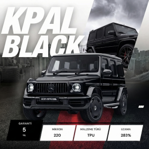 KPAL JB 100 BLACK TPU PPF 190 MİKRON