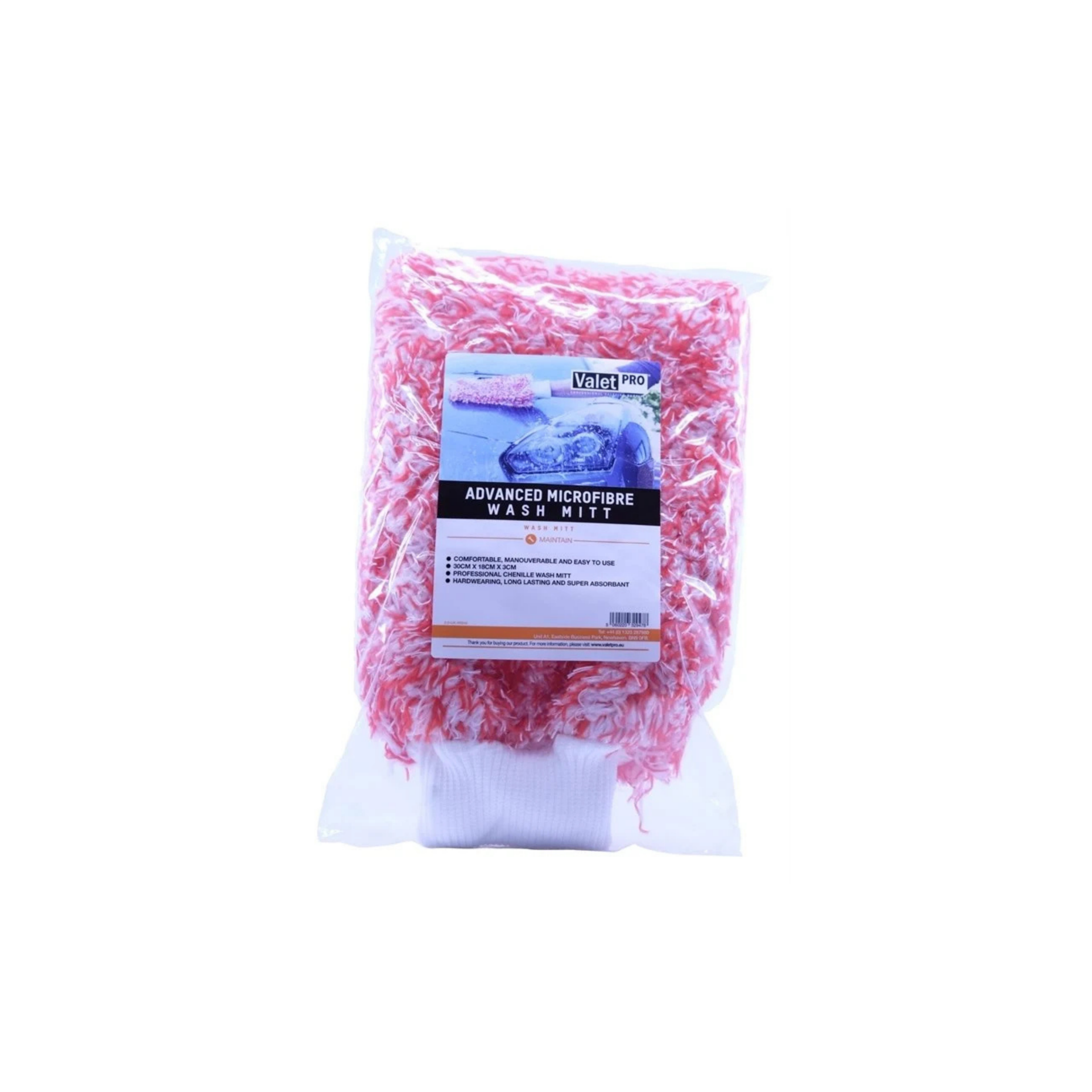 Valet Pro Advanced Microfibre Wash Mitt Yıkama Eldiveni