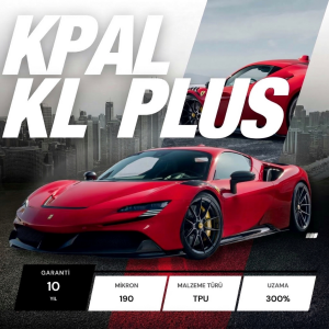 KPAL KL PLUS TPU PPF 190 MİKRON