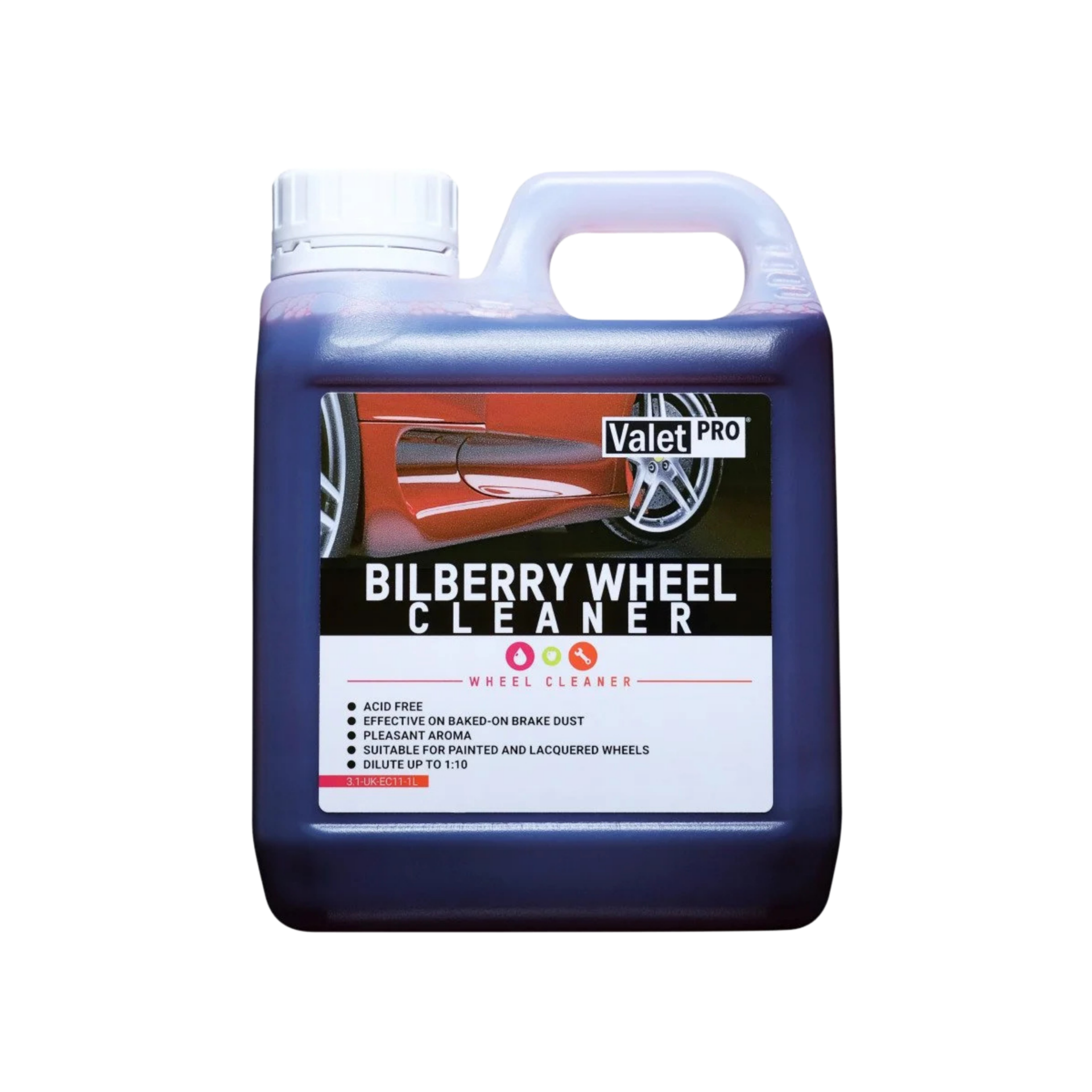 Valet Pro Bilberry Wheel Cleaner - Jant Temizleyici 1 lt.