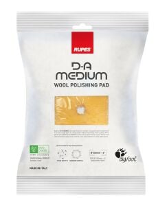 RUPES AGRESİF YÜN  PASTA KEÇESİ SARI 80 MM
