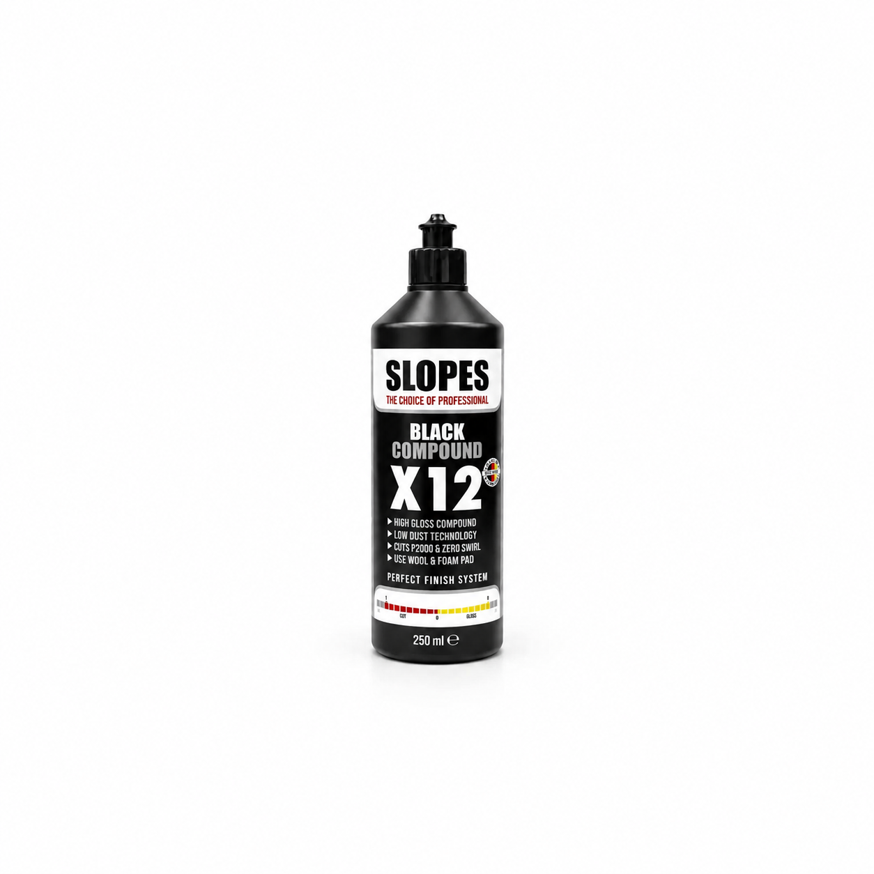 SLOPES X12 SİYAH TEK ADIM PASTA 250ml.