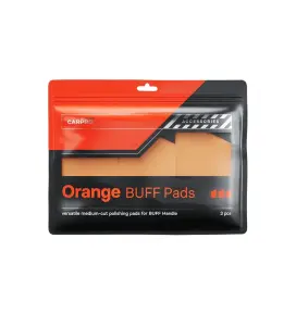 CARPRO BUFF HANDLE 3'LÜ ORANGE POLİSH PAD