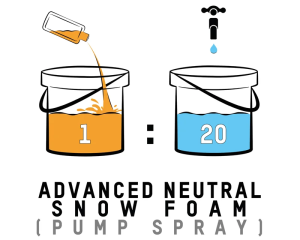 Valet Pro Advanced Neutral Snow Foam - Yıkama Köpüğü 1lt.