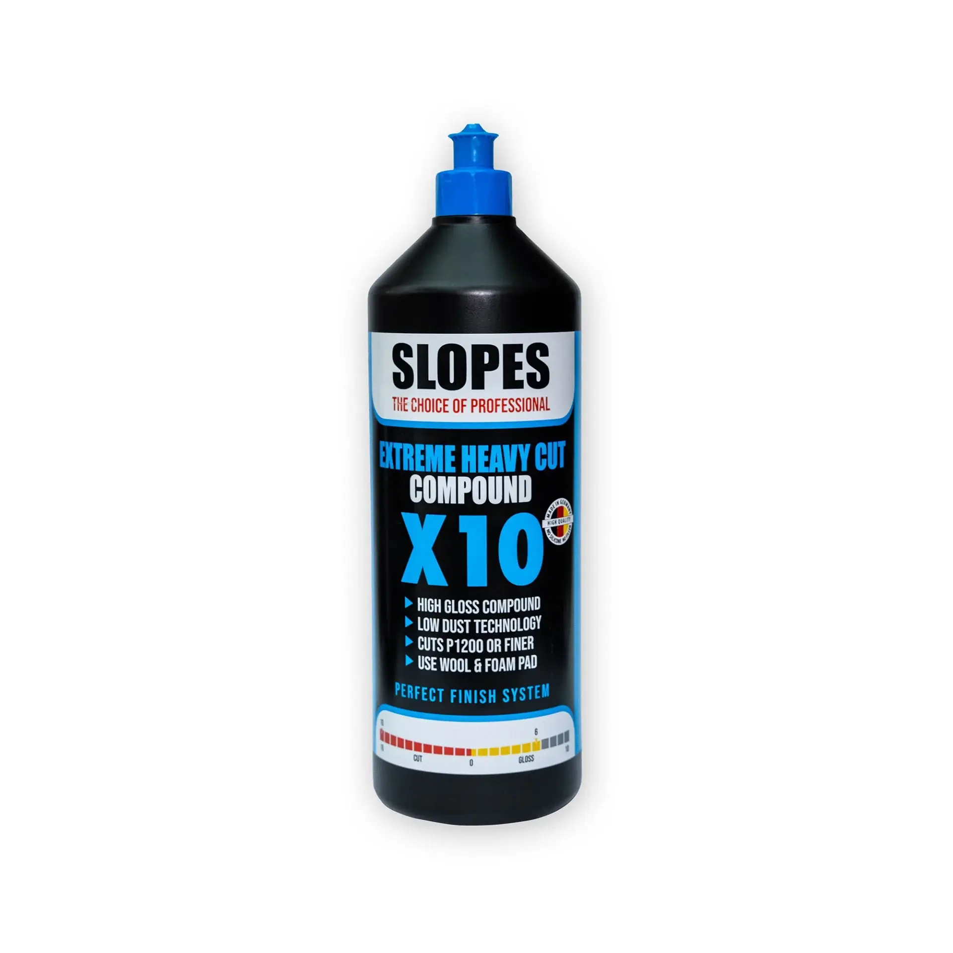 Slopes X10 Agresif Çizik Çıkarıcı Pasta 1lt yamaclardetailing.com