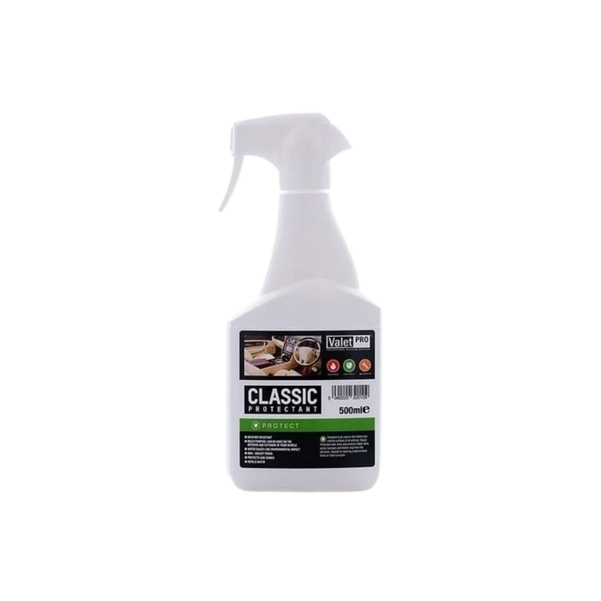 Valet Pro Classic Protectant Plastik Vinil Parlatıcı Sprey 500ml.