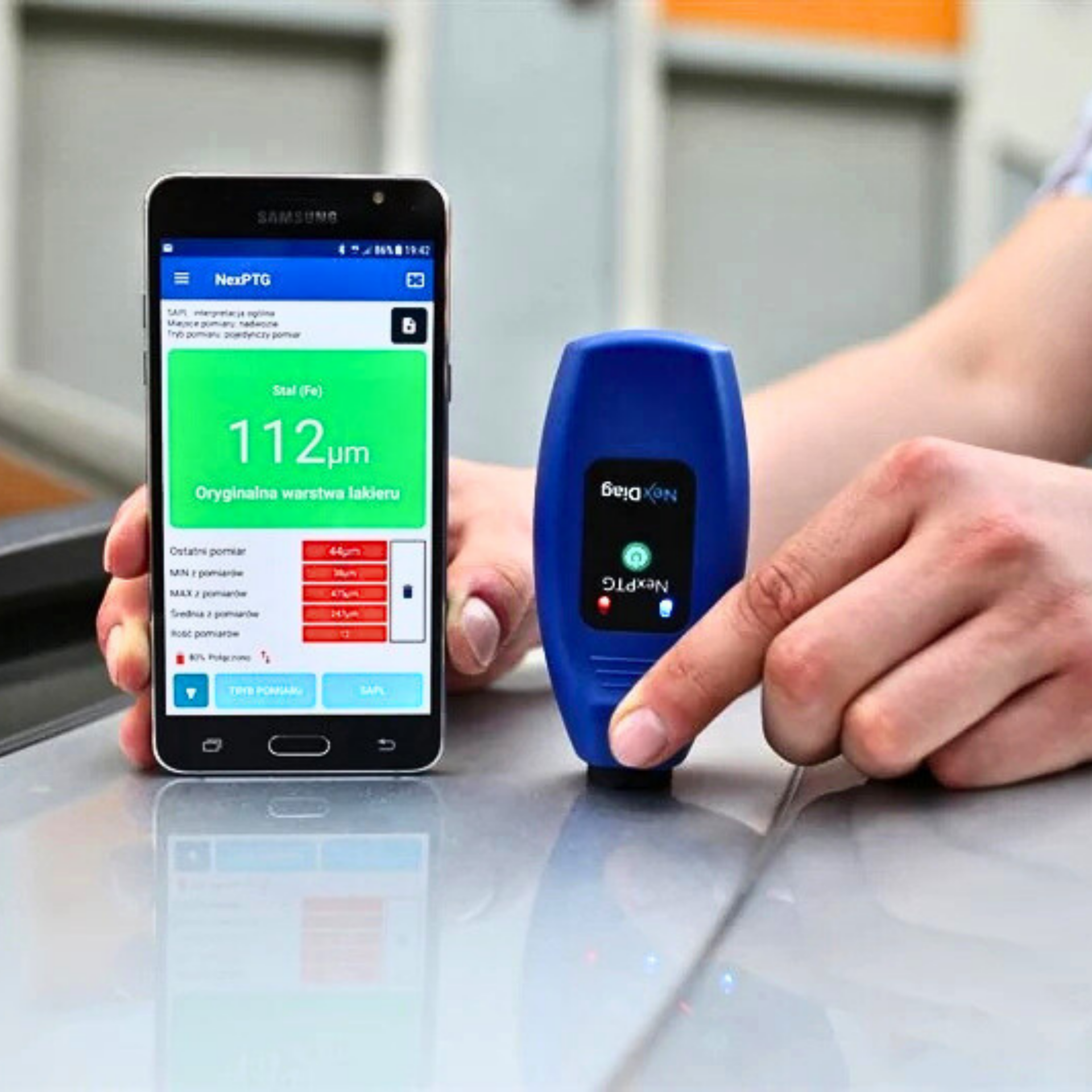 Nexdiag Nexptg Professional Boya Kalınlık Ölçüm Cihazı