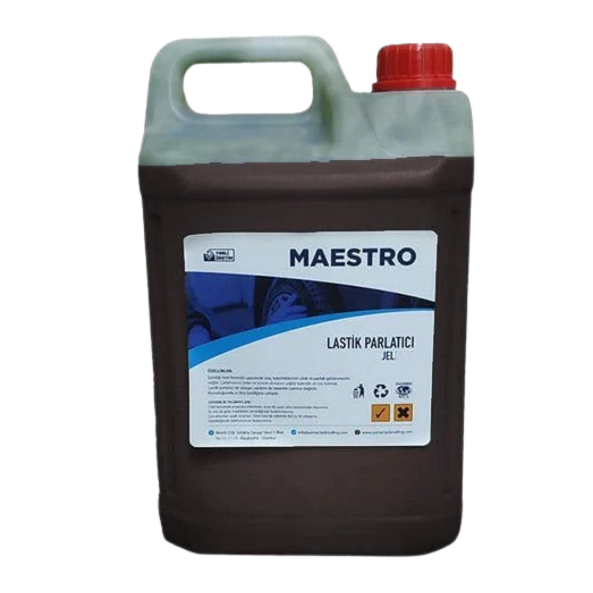 Maestro Lastik Parlatıcı Jel 5lt.