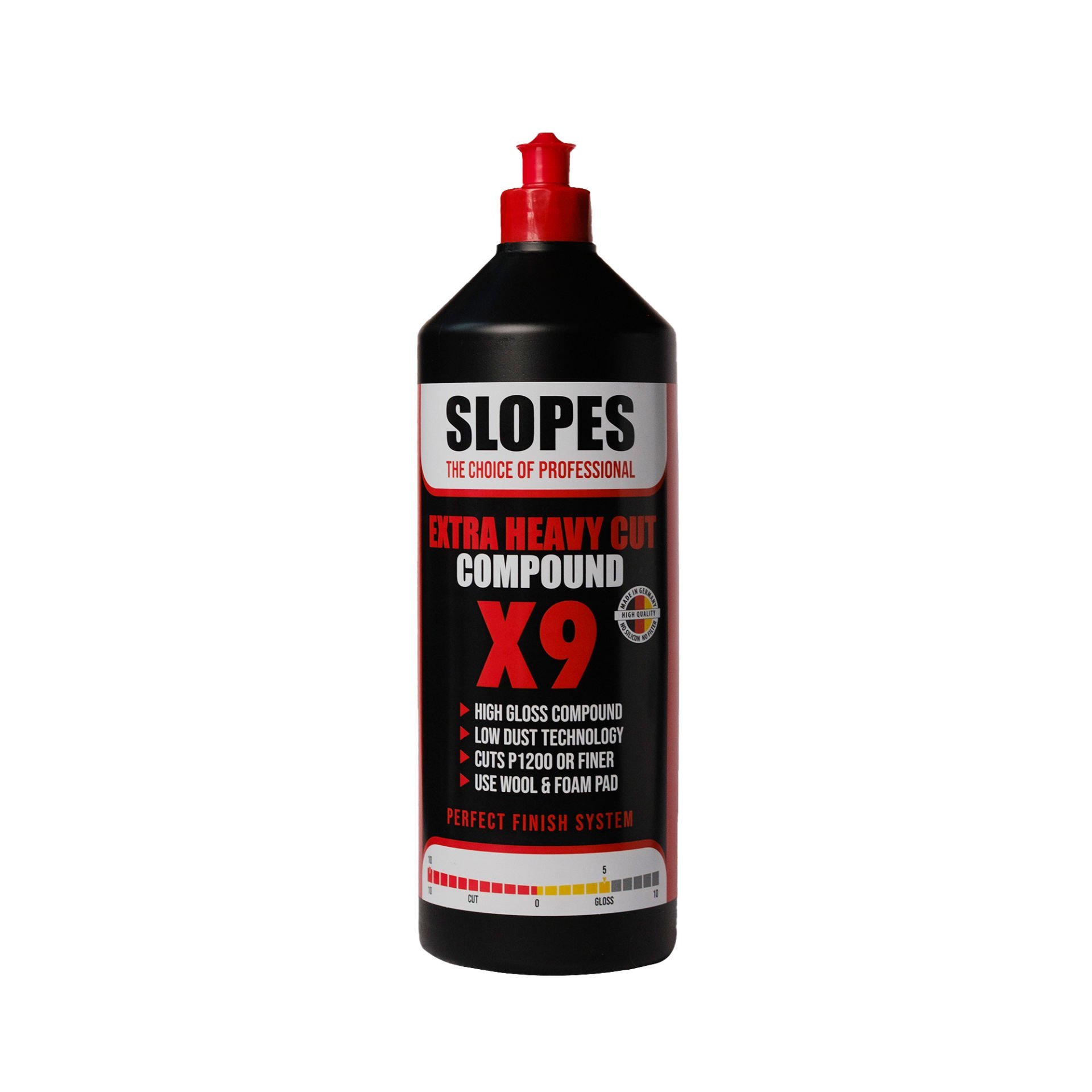 Slopes X9 Agresif Çizik Çıkarıcı Pasta 1lt