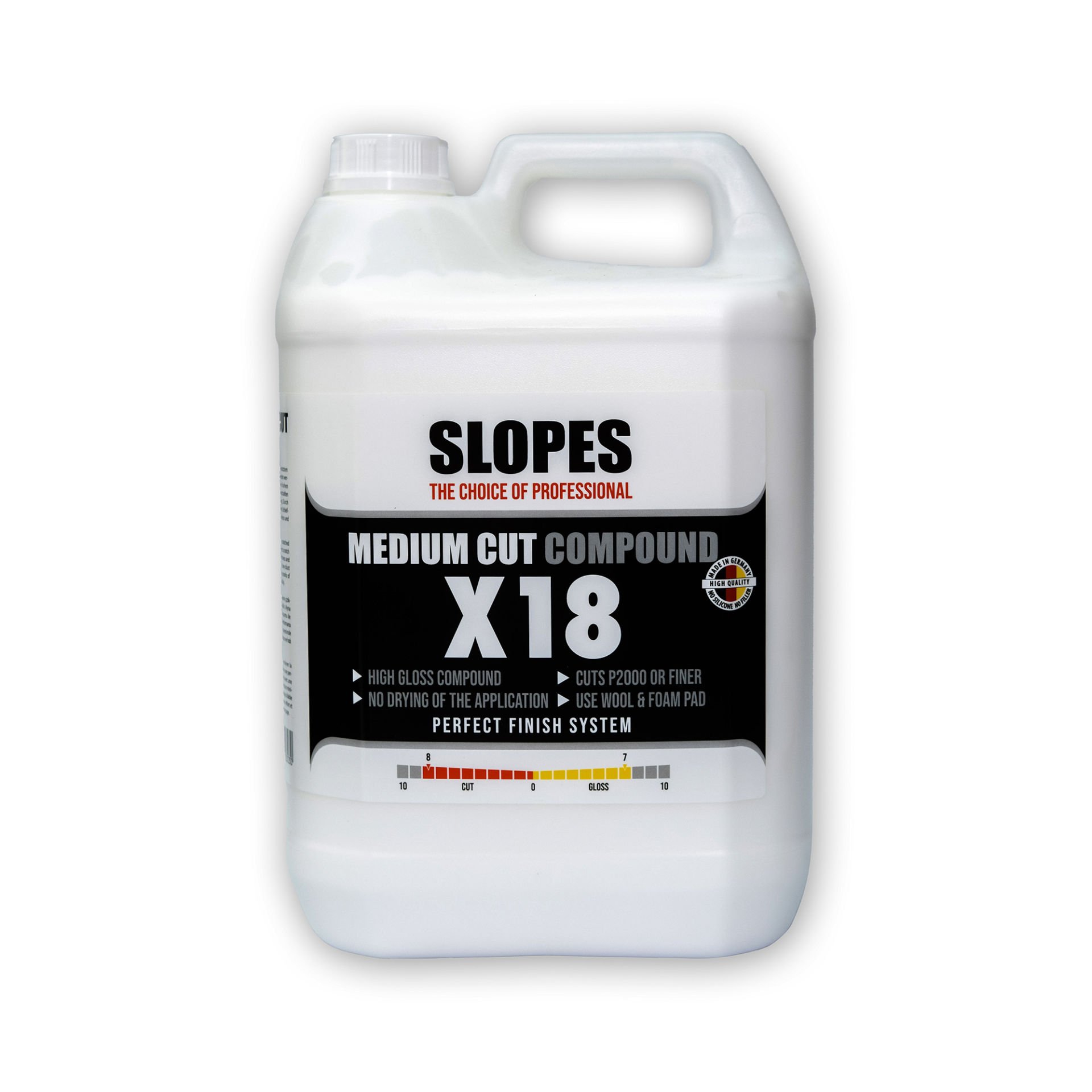 Slopes X18 Çizik Çıkarıcı İnce Pasta 5lt.