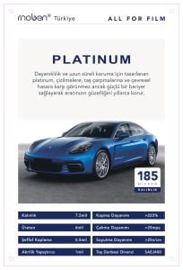 Moben Platinum Ppf Kaplama 185 Mikron