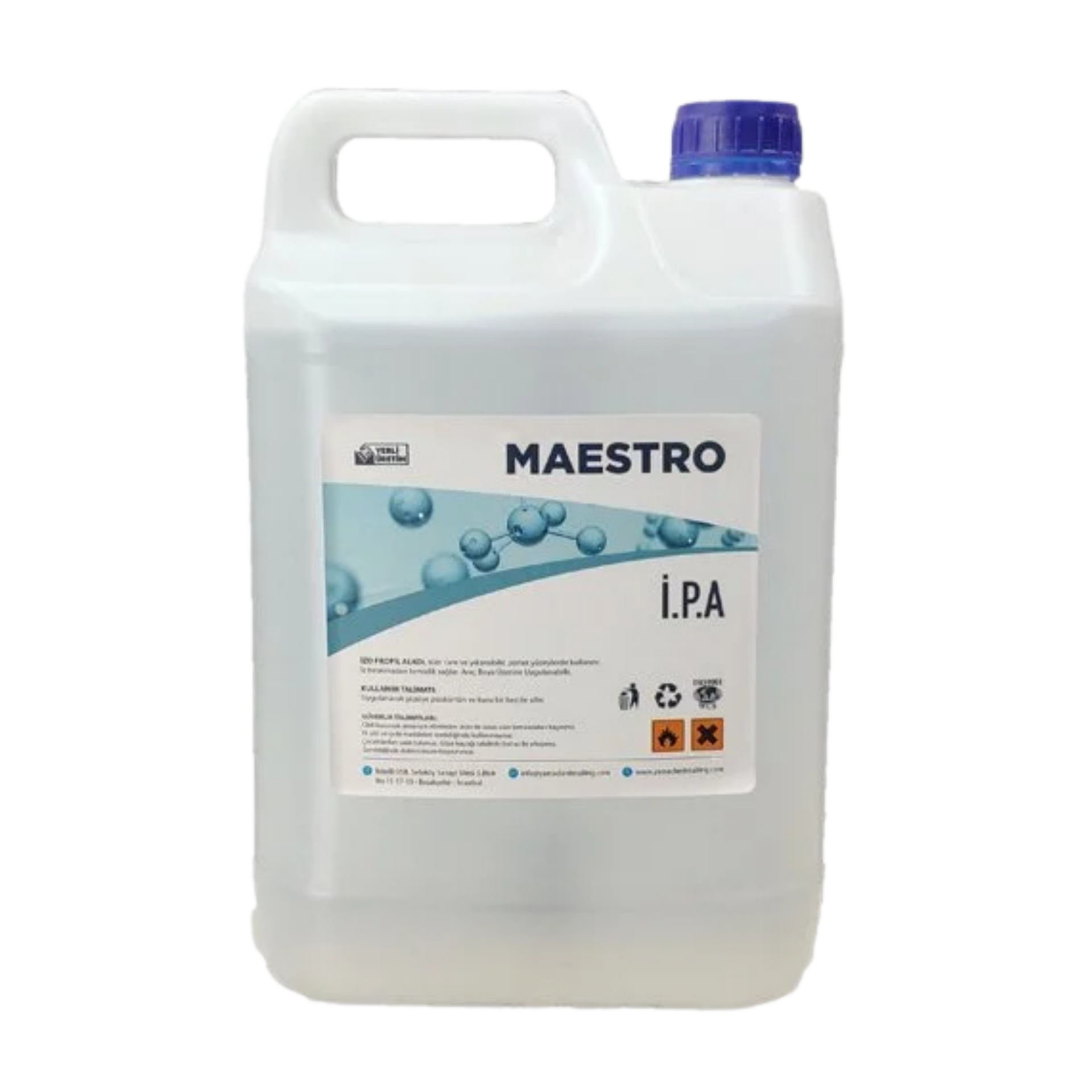 Maestro ipa izopropil alkol 5lt.